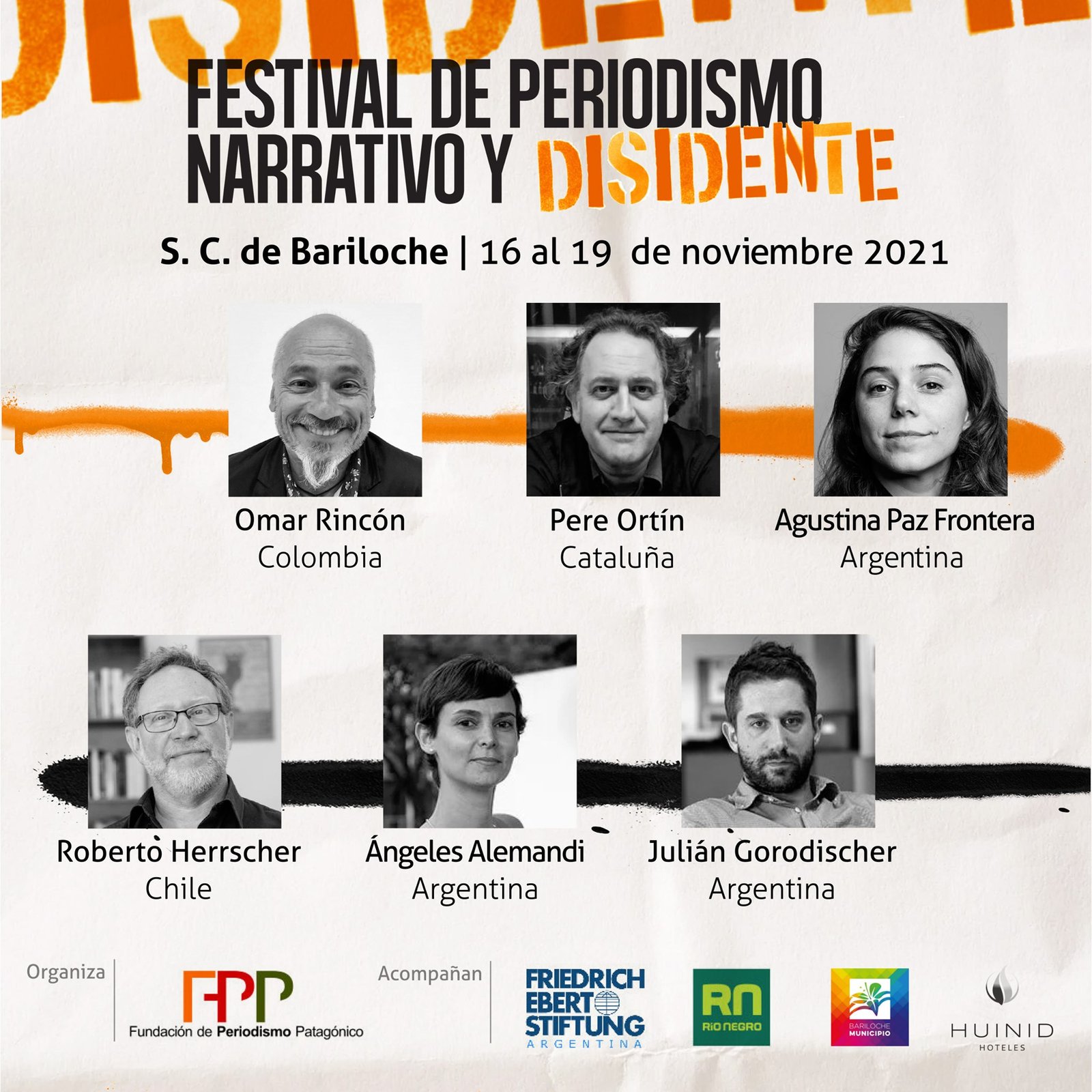Se realizará en Bariloche el Primer Festival de Periodismo Narrativo y Disidente