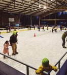 Se inauguró la pista de patinaje | EL MERCADO VLA
