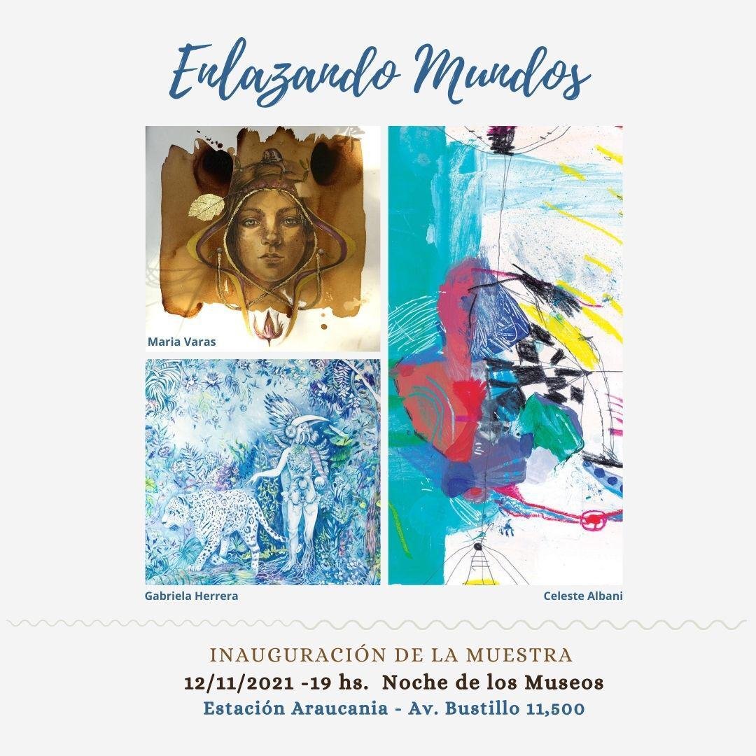 Inauguración de la muestra de arte “Enlazando mundos”