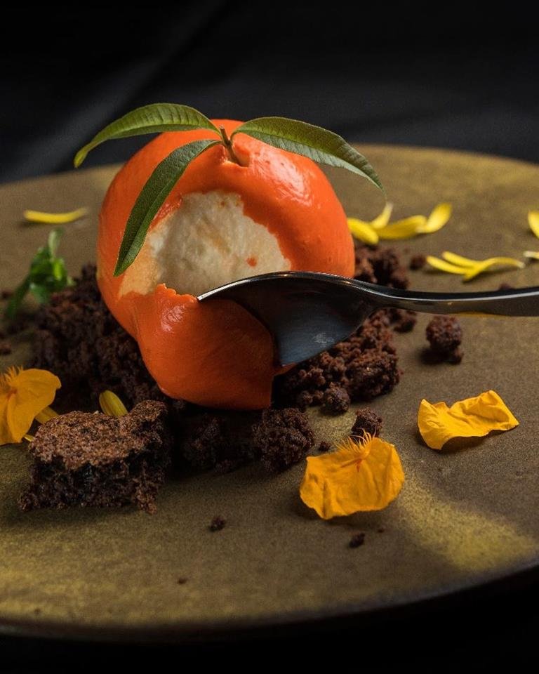 Cheesecake de mandarina